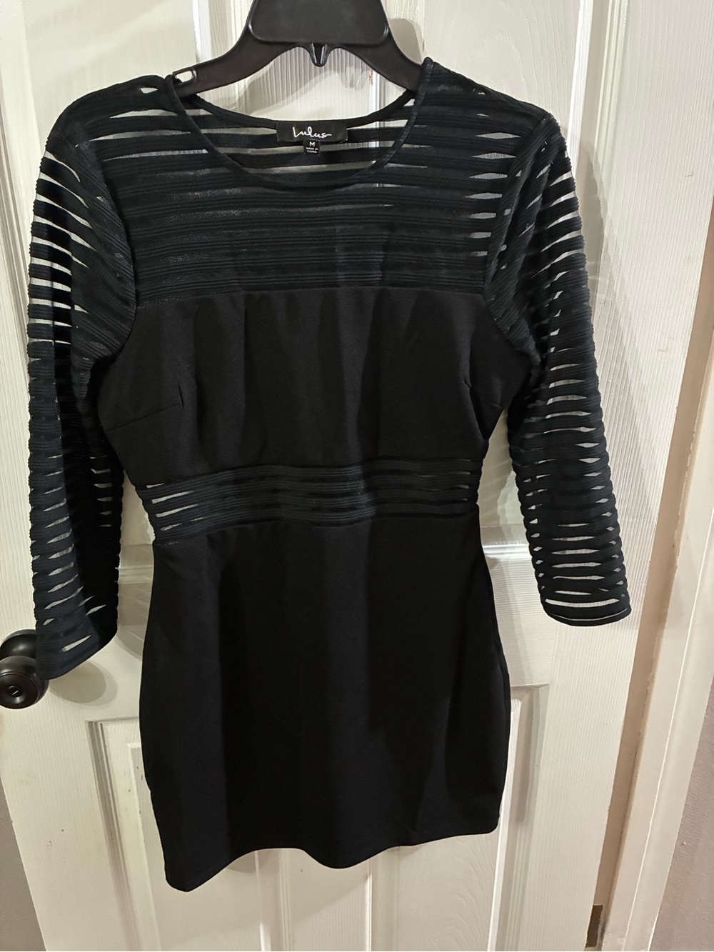 Lulus Women’s Medium Perfect Mesh Bodycon Dress - Picture 1 of 8